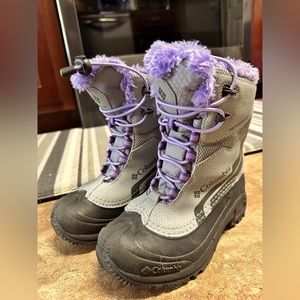Columbia girls snow boots